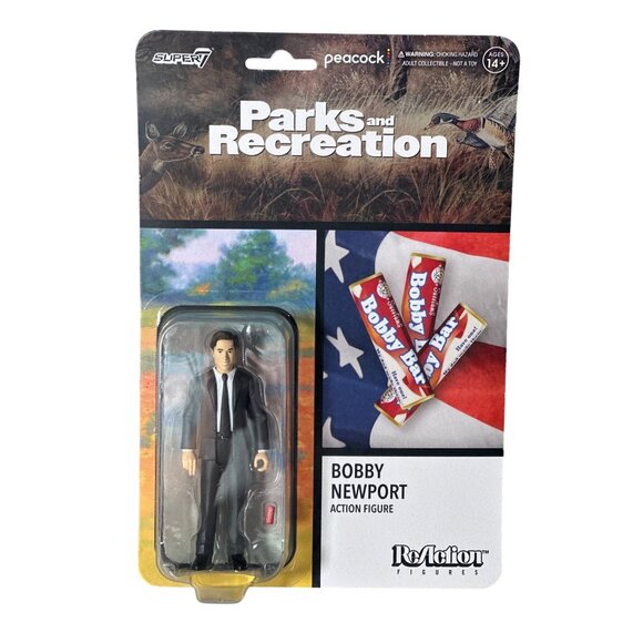 Parks & Recreation Bobby Newport Action Figure By Super7 - Picture 1 of 2